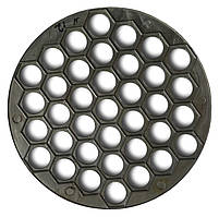 Пельменниця алюмінієва кругла на 37 виробів, форма для пельменів