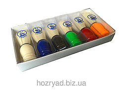 Помазок для гоління з білим ворсом "PANDA", (малий (9,5 см) № 4) (упаковка 
6 штук)