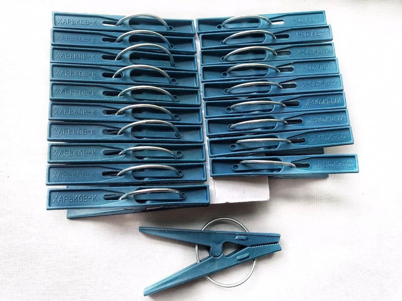 Прищіпка пластикова, 20шт/уп. Харків, фото 1