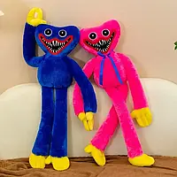 Хагі Вагі 100 см Гігантська м'яка іграшка з Poppy Playtime Синій, Рожевий