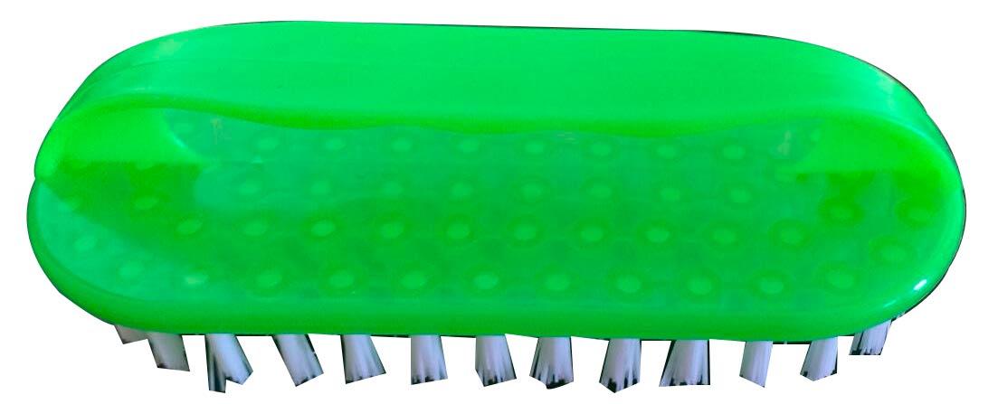 Щетка для одежды овальная малая пластиковая, щетка для чистки ковров и мягкой мебели, фото 1