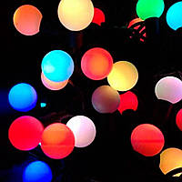 Гирлянда крупные шарики 20 led светодиодная 4,3  м