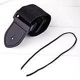 Ремінь для гітари + 3 медіатори в подарунок, фото 2