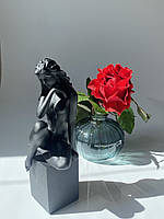 Статуэтка Veronese Обнаженная девушка 21х5 см черная полистоун с черным покрытием 75915AA