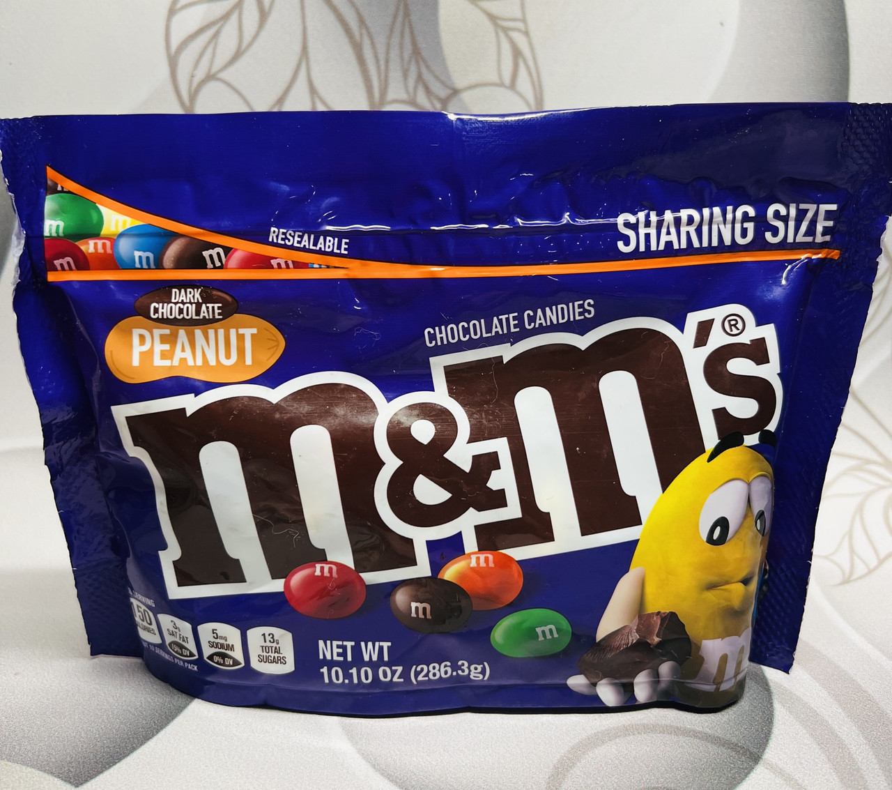 Цукерки M&M`s м'ятні кранчі з чорним шоколадом