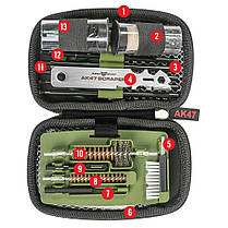Набір інструментів для чищення зброї Real Avid Gun Boss АК47 Cleaning Kit (AVGCKAK47), фото 6