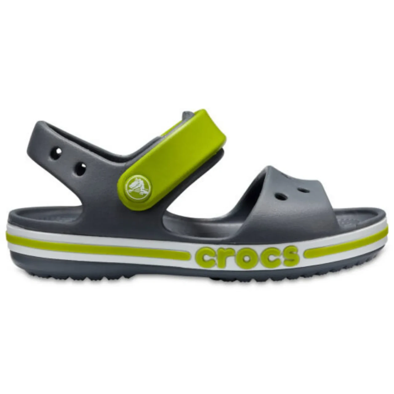 Дитячі Сандалі Crocs Крокс Баябенд Кідс — Чорно-гірчичні