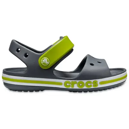 Дитячі Сандалі Crocs Крокс Баябенд Кідс — Чорно-гірчичні, фото 1