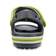 Дитячі Сандалі Crocs Крокс Баябенд Кідс — Чорно-гірчичні, фото 5