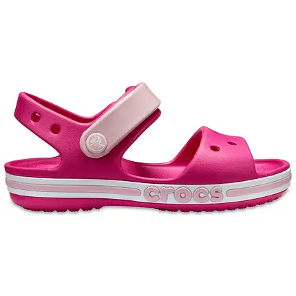 Дитячі Сандалі Crocs Крокс Баябенд Кідс — Цукерково-рожеві, фото 1