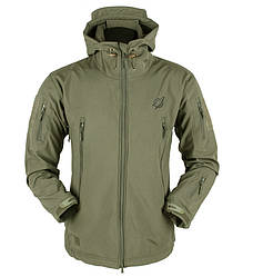 Тактична куртка Eagle Soft Shell JA-01 з флісом Green Olive L