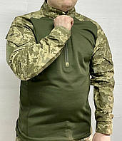 Военная боевая рубашка убакс пиксель ЗСУ армейская кофта Ubacs военная тактическая рубашка убакс