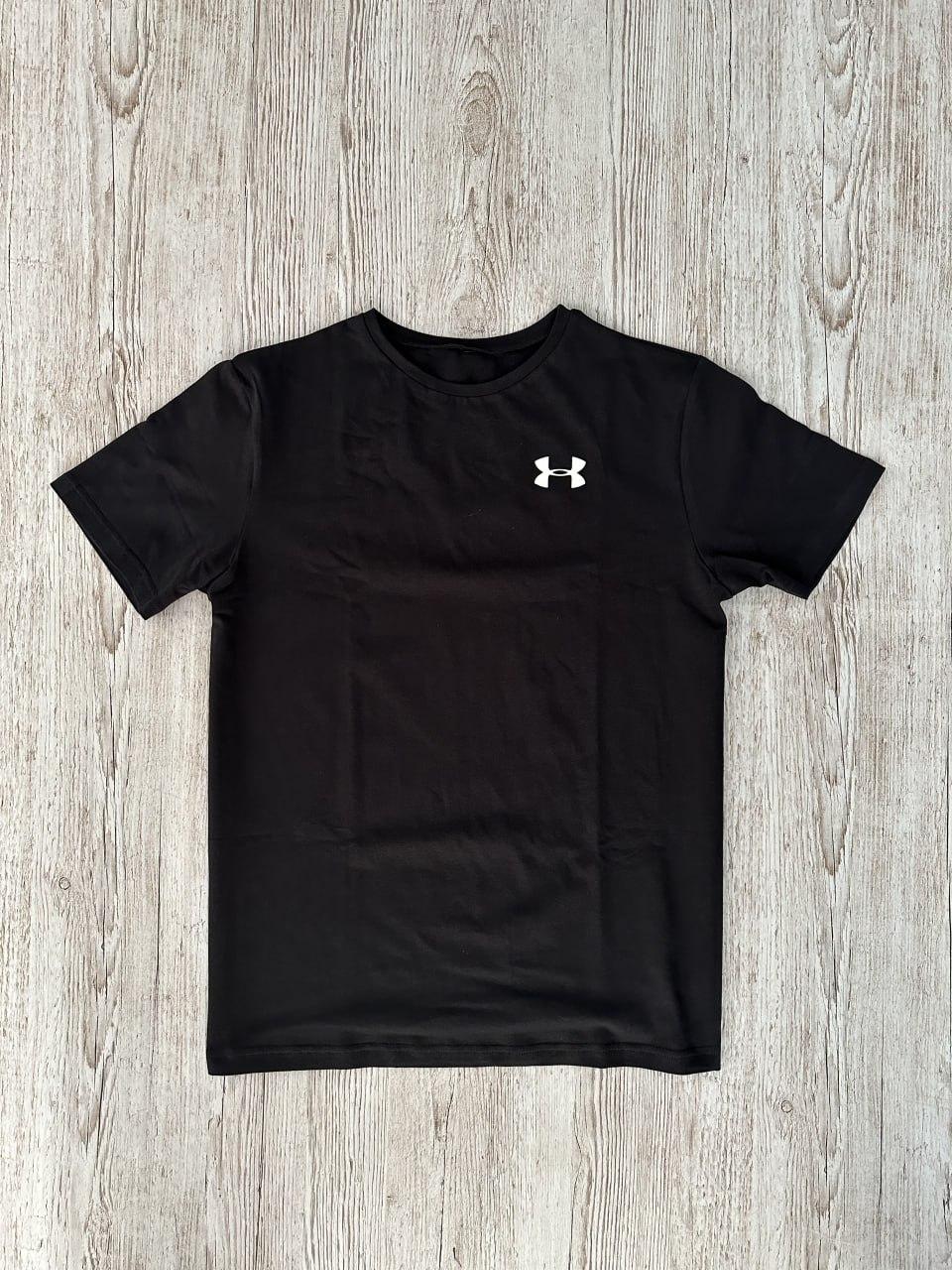 Купить Чёрная футболка under armour мужская весна лето осень Мужская ...