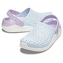 Crocs Kids’ LiteRide Clog Mineral Blue / White — Дитячі Сабо Крокс ЛайтРайд Мінерально-Сині / Білі — Оригінал, фото 6