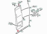 Кліпса планки задніх дверей (верх/нижн.) Мерседес Спринтер 95-06 AUTOTECHTEILE (Німеччина) A9807, фото 3