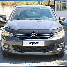 Мухобійка EuroCap Дефлектор на капот для Citroen C-Elysee 2012+