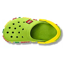 Crocs Kids' Crocband LEGO Green — Дитячі Сабо Крокс Крокбенд LEGO Зелені — Оригінал, фото 4