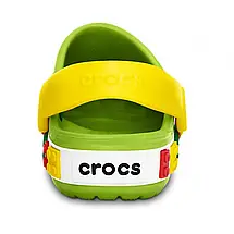 Crocs Kids' Crocband LEGO Green — Дитячі Сабо Крокс Крокбенд LEGO Зелені — Оригінал, фото 6