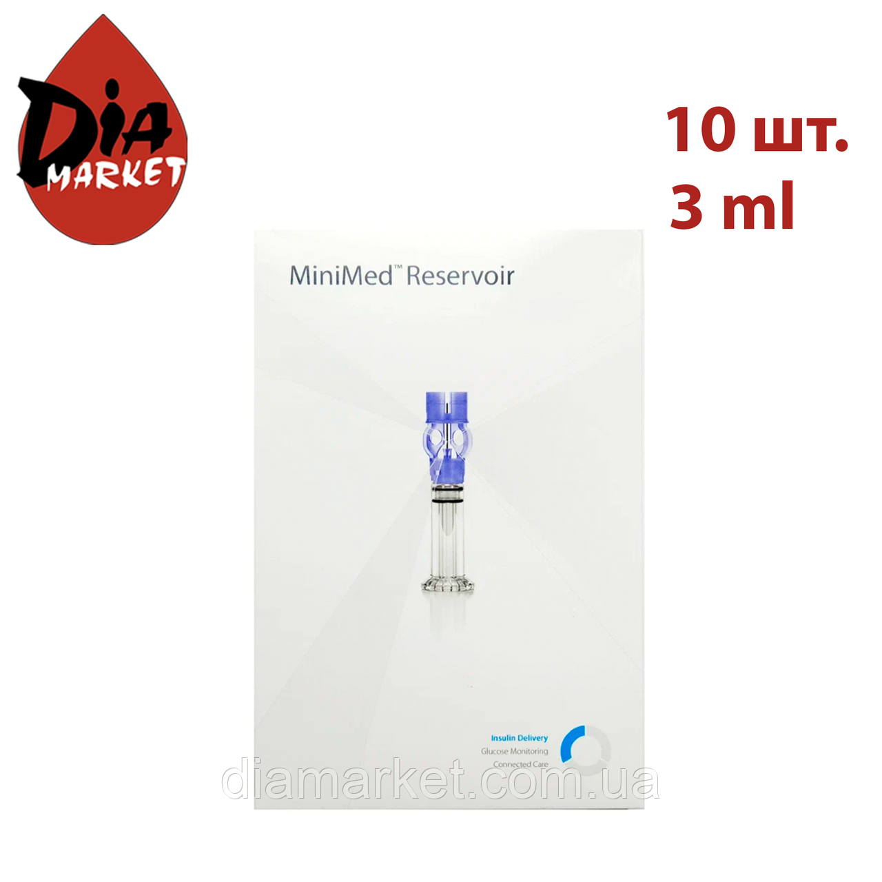 Резервуари для інсулінової помпи Medtronic 3 мл MMT-332A, 10 шт.
