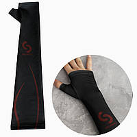 Геймерский рукав с перчаткой на левую руку RedLine Красная линия Selerity f01RL, Чёрный, Размер (EU) - S