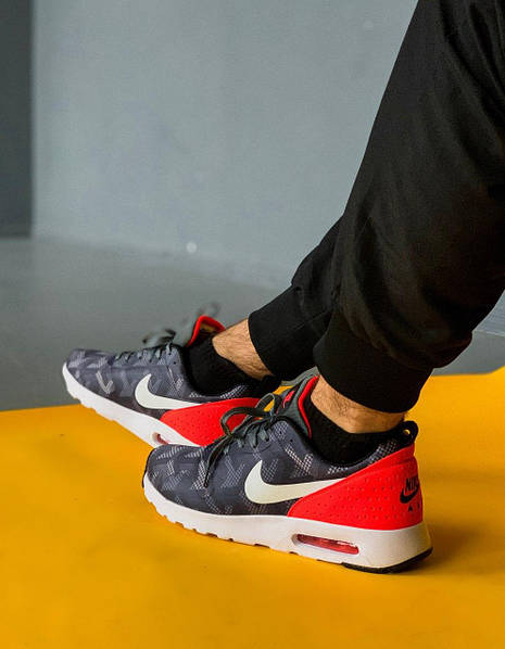 Nike Air Max Tavas Camo Grey Orange ALL02078 High Top Store 876221364