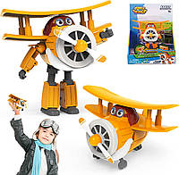 Супер крылья Гранд Альберт Super Wings Transforming Grand Albert Airplane