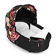 Коляска Cybex Mios 4.0 шасі Rosegold + люлька Spring Blossom Dark, фото 3