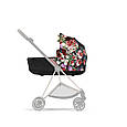 Коляска Cybex Mios 4.0 шасі Rosegold + люлька Spring Blossom Dark, фото 5