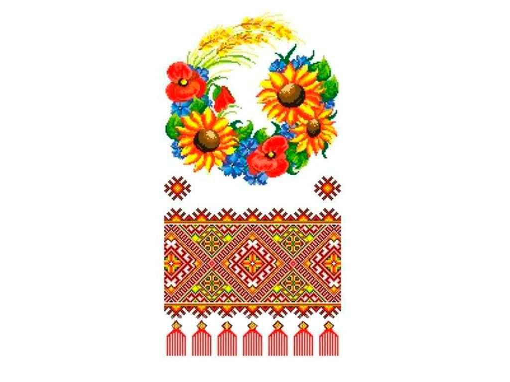 Заготовка для вишивки весільного рушн. без малюнка КР-2010 ТМ Каролінка Азовя