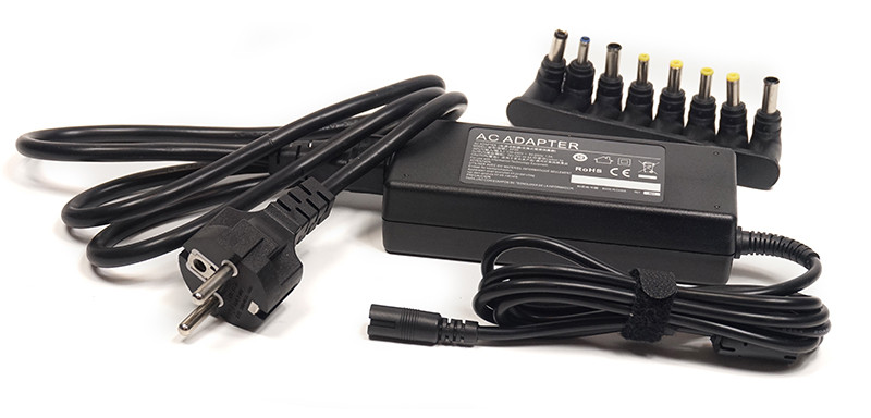 Універсальний блок живлення для ноутбуків PowerPlant 220V, 15-20V 90W 10A, фото 1