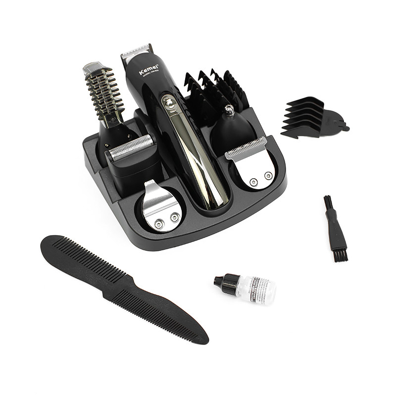 Універсальний тример Kemei KM-600 професійна машинка для стриження 11 в 1, фото 1
