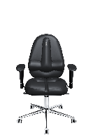 Офисное эргономичное кресло KULIK SYSTEM CLASSIC, Черный (ID 1203)