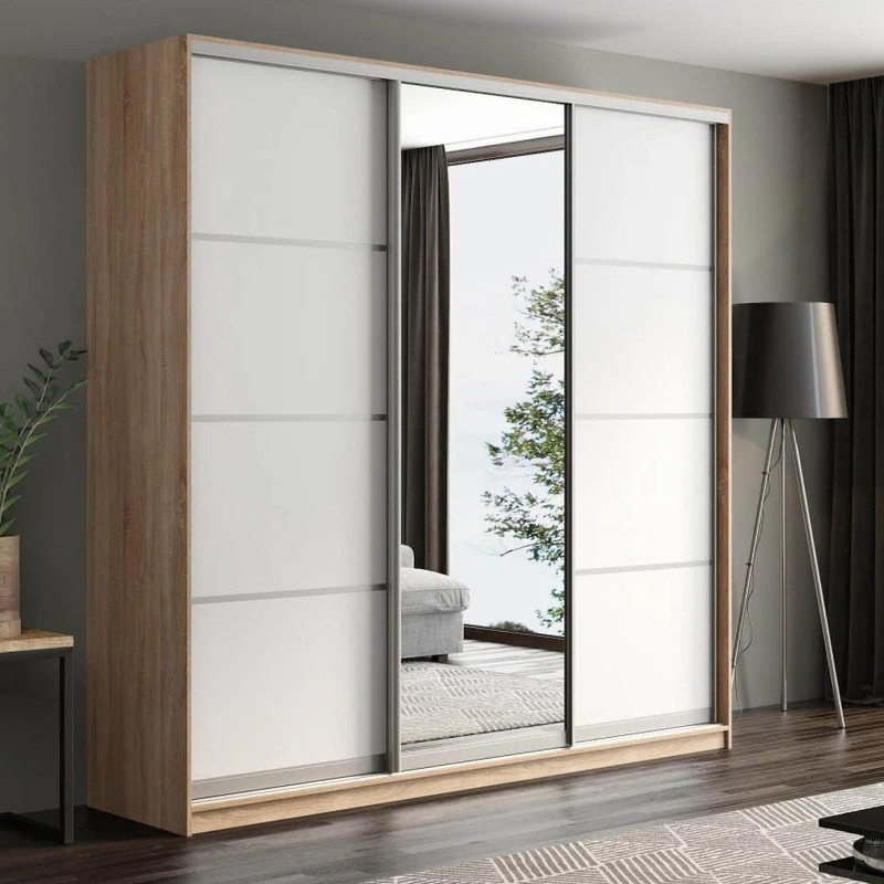 Шафа купе трьохдверна "Ультра" Kombi Фенікс, фото 1