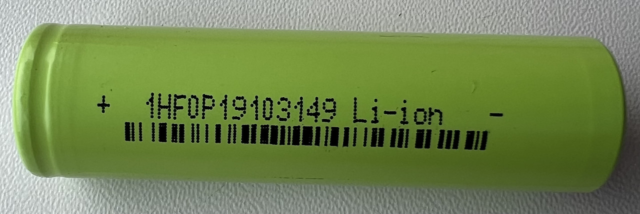 Аккумулятор TerraE INR18650 25P 3.6V 2500mAh 20А