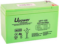 Аккумулятор AGM 12V 7AH uPower Испания.