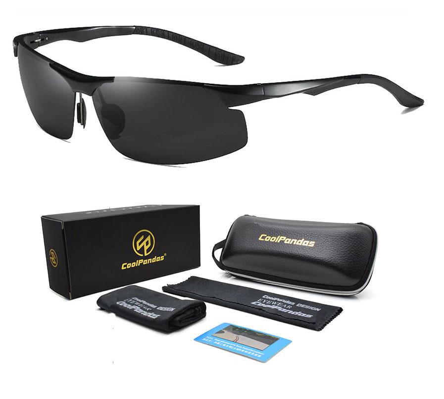 Чоловічі сонцезахисні окуляри з поляризацією, для рибалки, COOLPANDAS