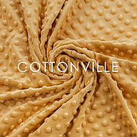 Плюш Minky гірчиця