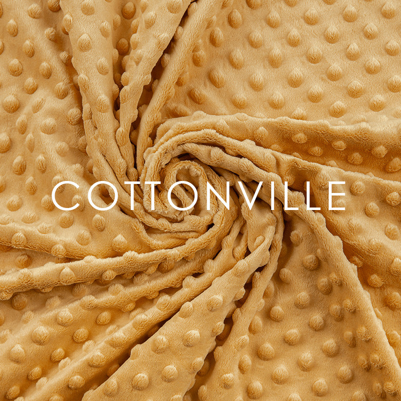 Плюш Minky гірчиця