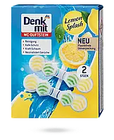 Ароматизированный туалетный блок Denkmit Lemon 2 шт