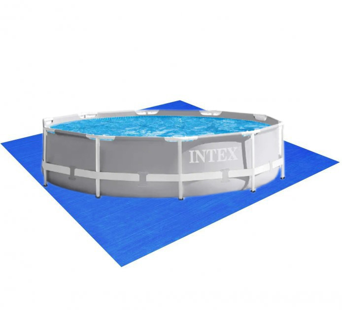 Каркасний басейн Intex 26710 366 x 76 см з підстилкою 58002