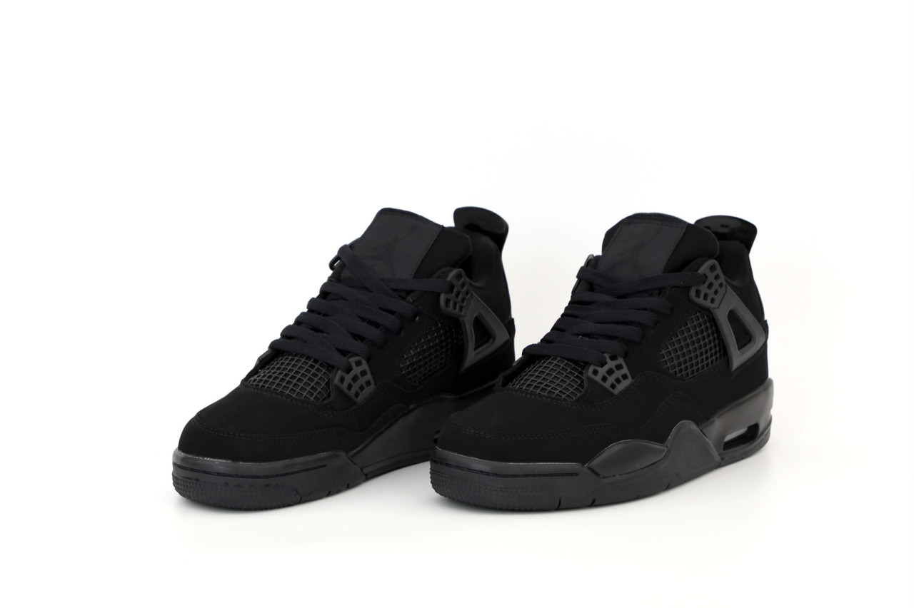 Чоловічі чорні кросівки Nike Air Jordan 4