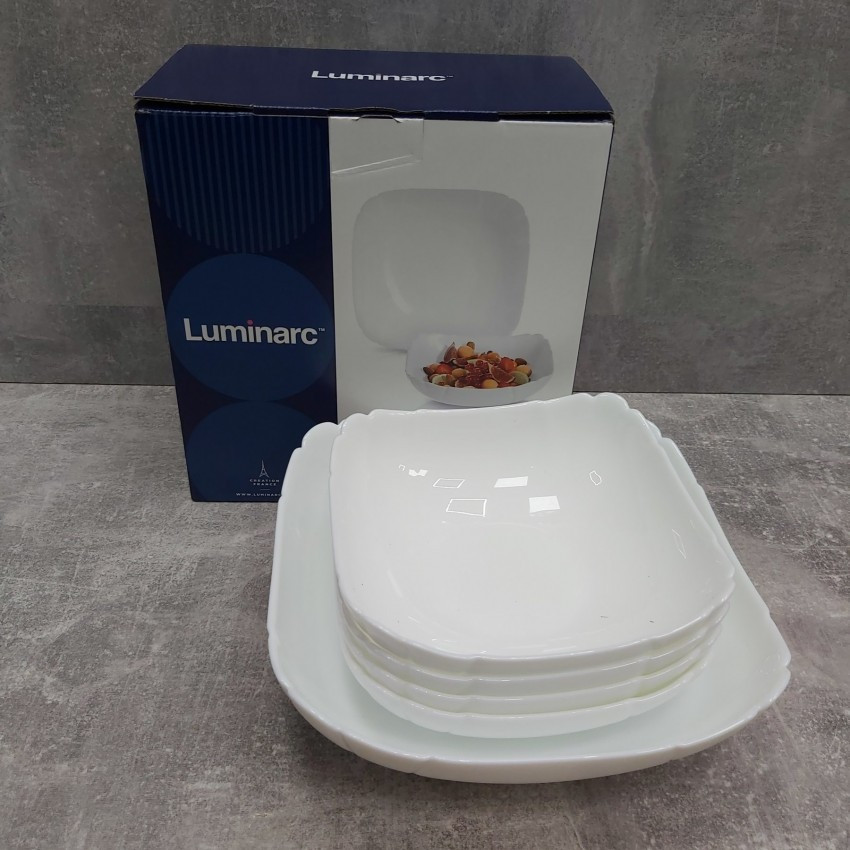 Набір салатників 5 предметів Luminarc Lotusia (4 шт - 15 см, 1 шт - 20 см) V1096, фото 1