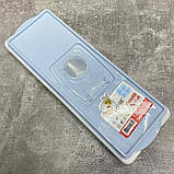 Форма для льоду 26*10*4 см akay Plastik AK-279 біла з блакитним, фото 2