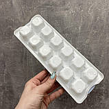 Форма для льоду 26*10*4 см akay Plastik AK-279 біла з блакитним, фото 3