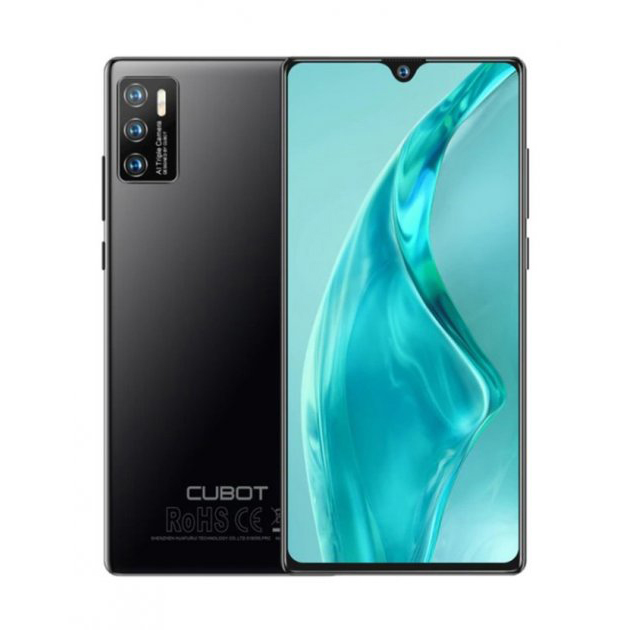 Смартфон CUBOT P50 Black 4G 6/128GB NFC 4200мА 20Мп 6.2", фото 1