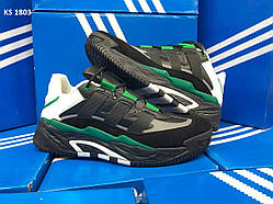 Чоловічі кросівки Adidas Niteball Black/Green