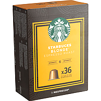 Starbucks by Nespresso Blonde Espresso Roast (36 капсул)