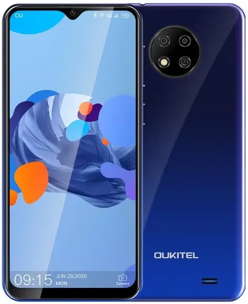 Смартфон OUKITEL C19 Pro Blue 4G 4\64Gb 4000 мА\год