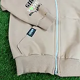 Спортивний костюм-двійка на блискавці на дівчинку розкішної якості Туреччина Розмір 134, фото 6