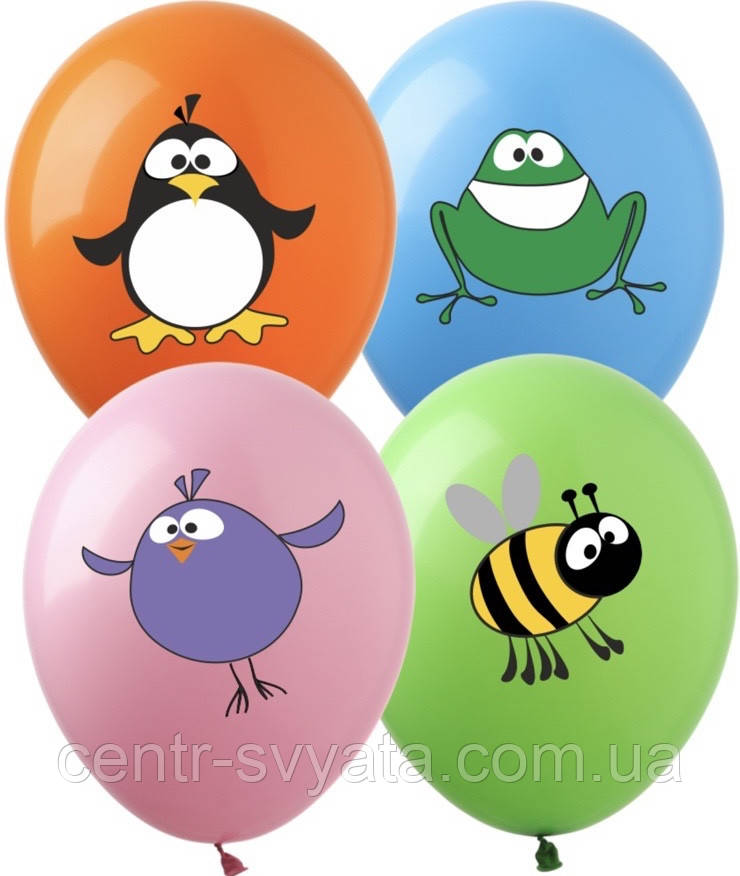 Латексна кулька Show 12"(30 см) Звірятка